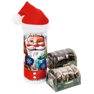 Weihnachtsdose mit Oblaten-Lebkuchen als Weihnachtsgeschenk und Giveaway für Ihre Kunden.