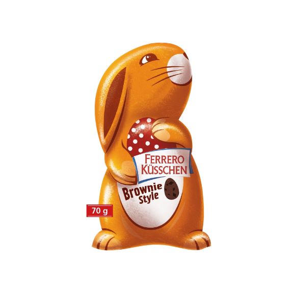 Ferrero Küsschen Osterhase 70 g als Werbeartikel.