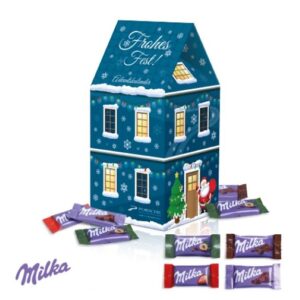 3D Adventskalender Haus "Milka-Täfelchen"