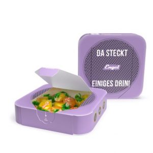nimm2 Bonbons ini der Werbebox individuell bedrucken als Werbeartikel.