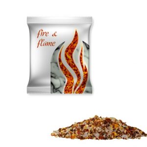 Gewürzmischung in der Werbetüte mit Logo individuell bedrucken als Werbeartikel.