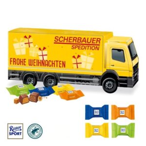 3D Adventskalender LKW "Ritter Sport Schokowürfel"
